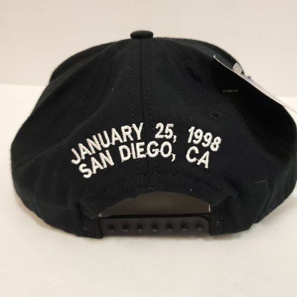 NWT VTG New Era Hat Super Bowl 32 XXXII 1998 Denver Broncos Green Bay Packers - Picture 3 of 6